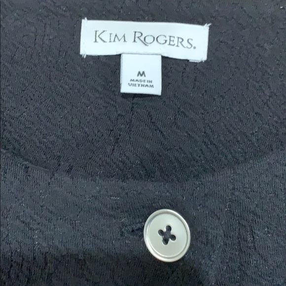 Kim Rogers EUC Lightweight 3/4 Sleeve Cardigan - Picture 6 of 7
